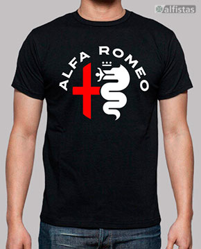 Camiseta logo Alfa Romeo Basic